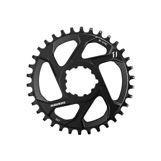 SRAM Chain Ring X-SYNC STEEL 28T Direct Mount 3mm Offset Steel 3.5mm Black 11 speed: BLACK