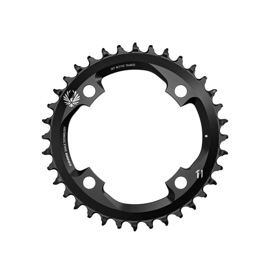 SRAM Chain Ring X-SYNC 2 36T 104 BCD Alum 12 speed Black: BLACK