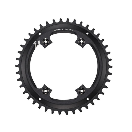 SRAM Chain Ring X-Sync 42T 11 Speed Apex1 Asymmetric 110BCD Alumblack BB30 Or Gxp