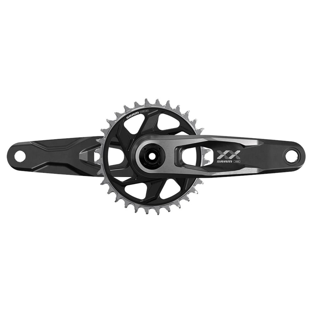 SRAM Crankset XX Downhill CL55 DUB MTB Black 34t T-Type (BB and BB DUB spacers are not included)