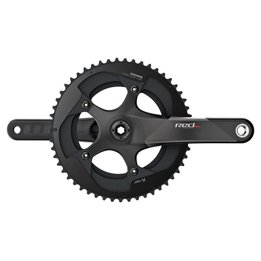 SRAM Crank Set Red BB30 175 52-36 Yaw Bearings NOT Included C2 BLACK / 11SPD 175MM 52-36T