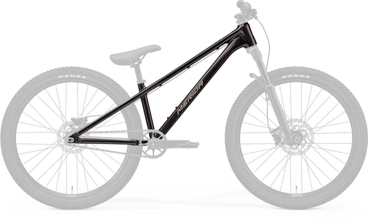 Merida Dirt 700 Frame - Metallic Black (Smoked Silver) - MY27