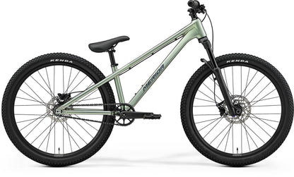 Merida Dirt 500 - Glossy Grey With Green Flakes In Clear Coat - MY26