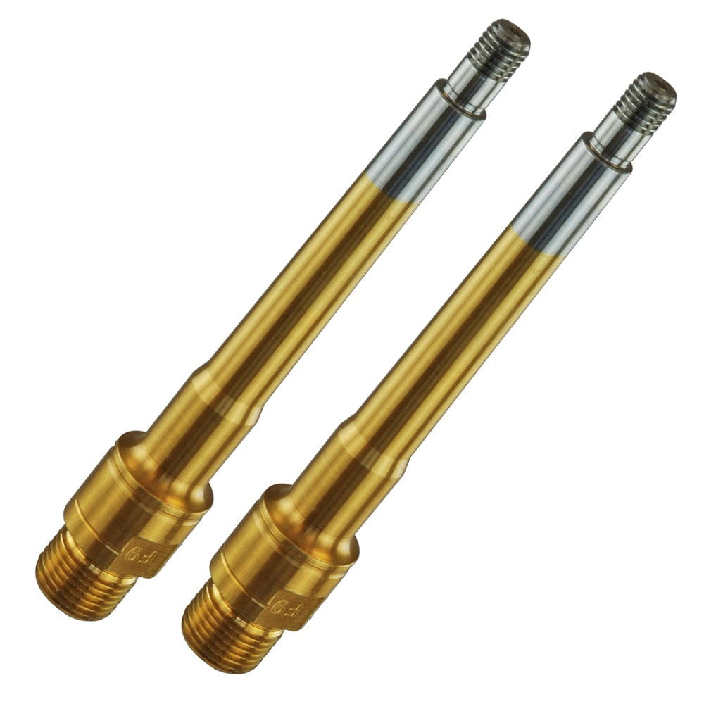 DMR - V12 Titanium Axle - Pair - Inc Shields+M7 Nuts