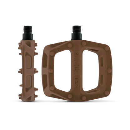 DMR - V6 Plastic Pedal - Cro-Mo Axle - Black with REFLECTOR