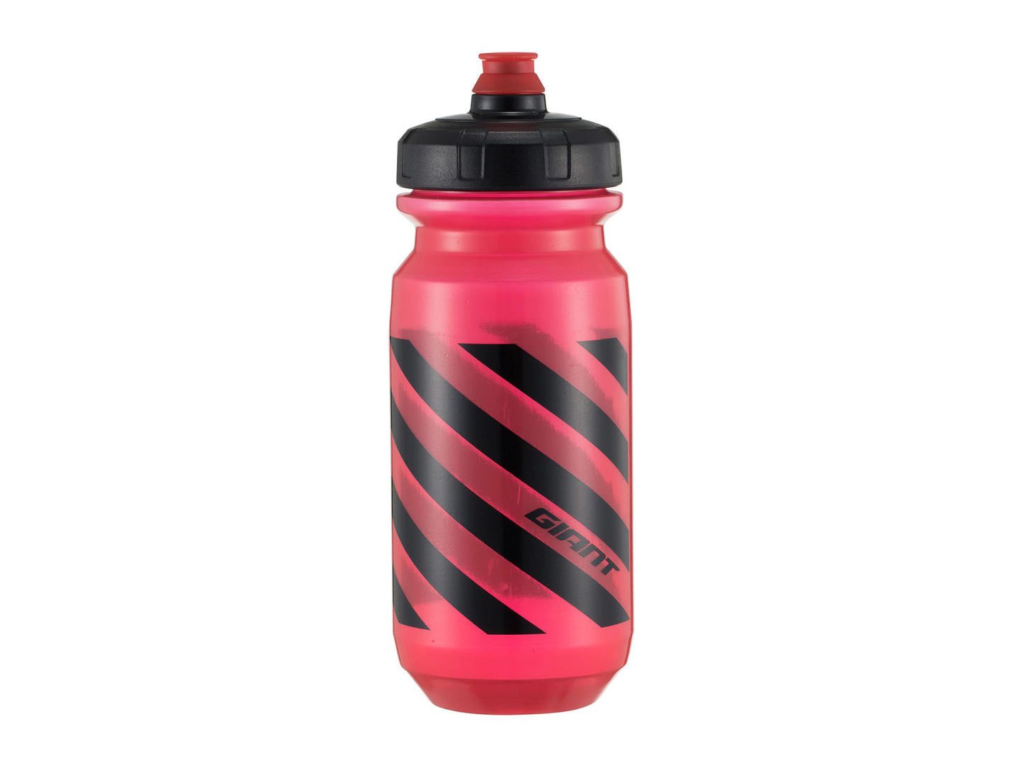 Giant DoubleSpring Water Bottle 600cc - Transparent / Red