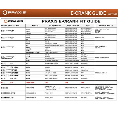 Praxis Works Praxis - eCranks - EC-M30 Road - Carbon