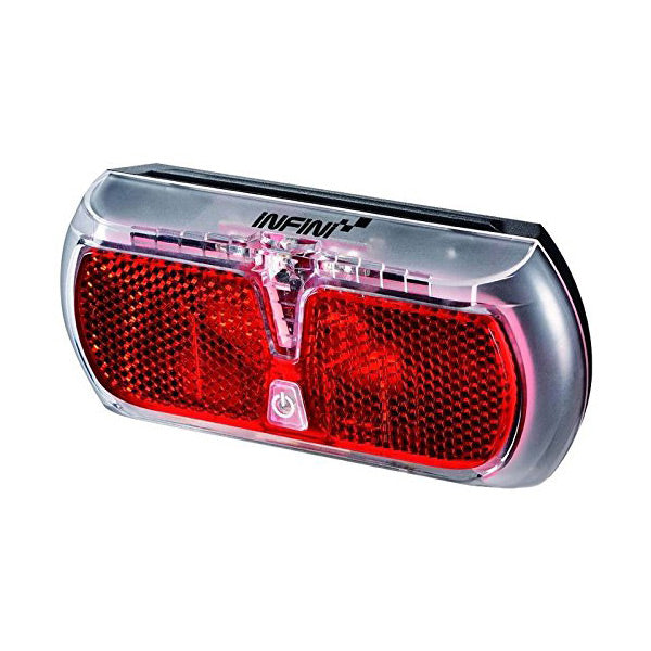 Infini Apollo rear carrier light, dynamo with 4 minute standlight