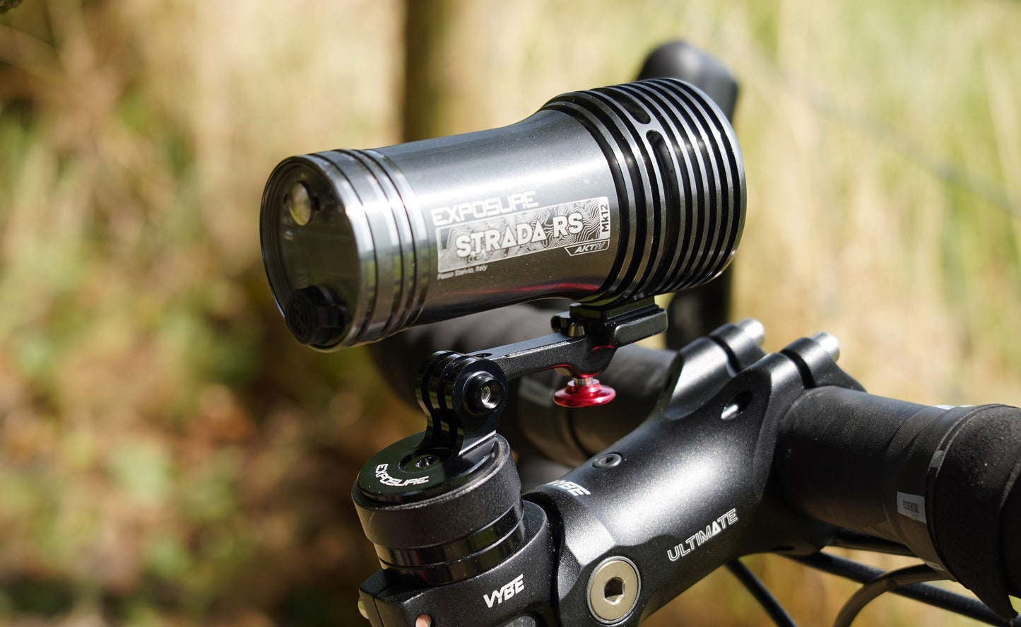 Exposure Action Camera Stem Cap Mount with Light Mount