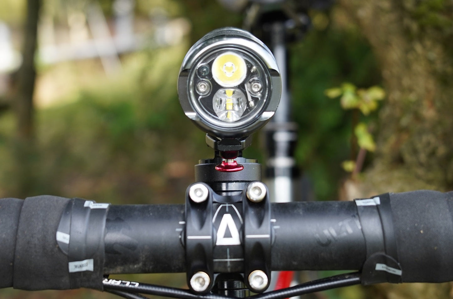 Exposure Action Camera Stem Cap Mount with Light Mount