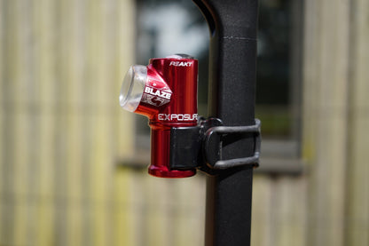 Exposure D-Shaped Seatpost Silicone insert With Blaze Bracket