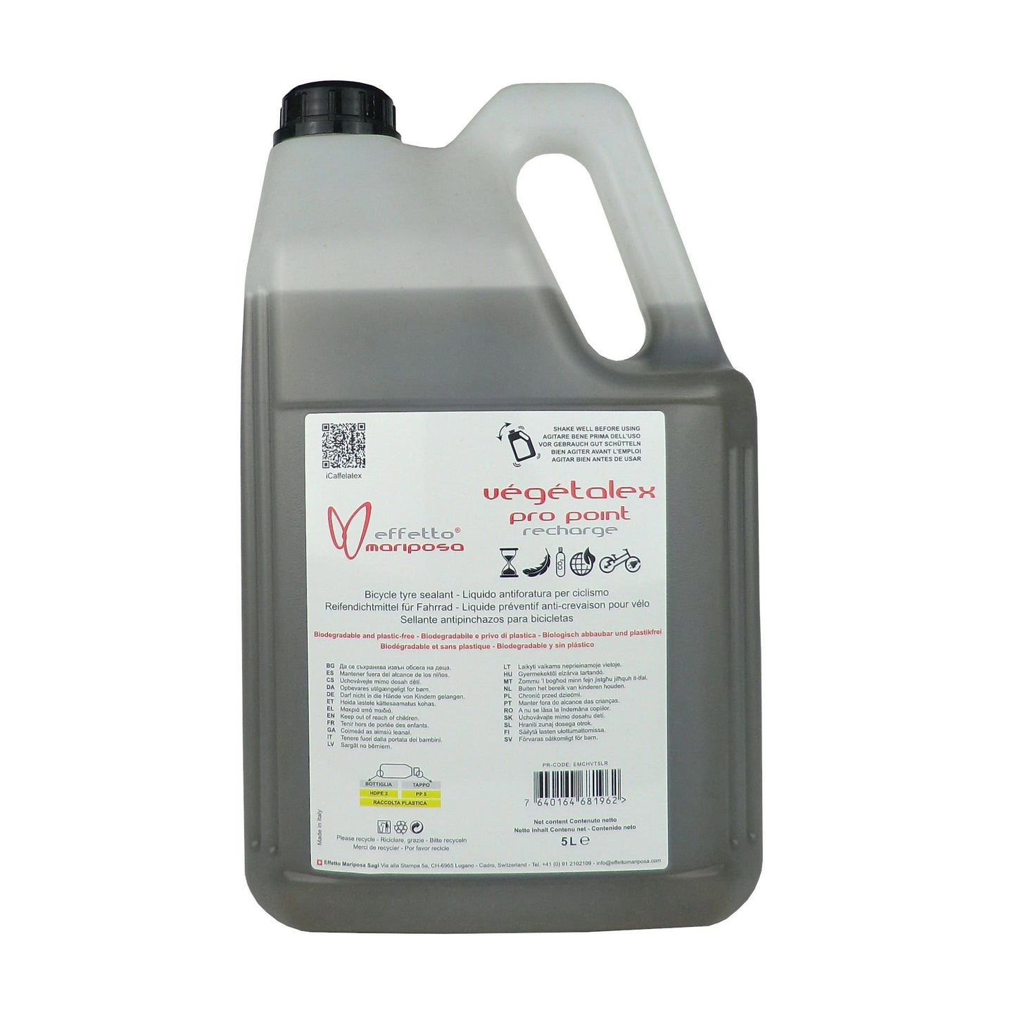 Effetto Mariposa Vegetalex Tubeless Sealant Pro Point 5L -Refill