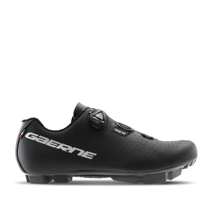 Gaerne Trail Wide MTB Shoes 2025: MATT BLACK