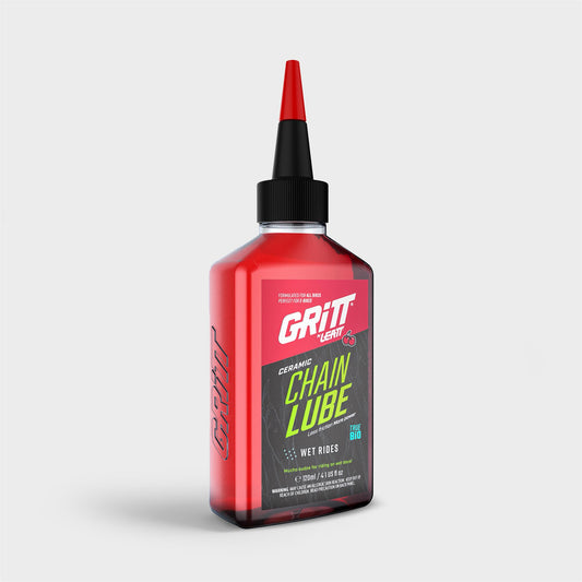 GRiTT Ceramic Chain Lube True Bio Wet Rides 120ml