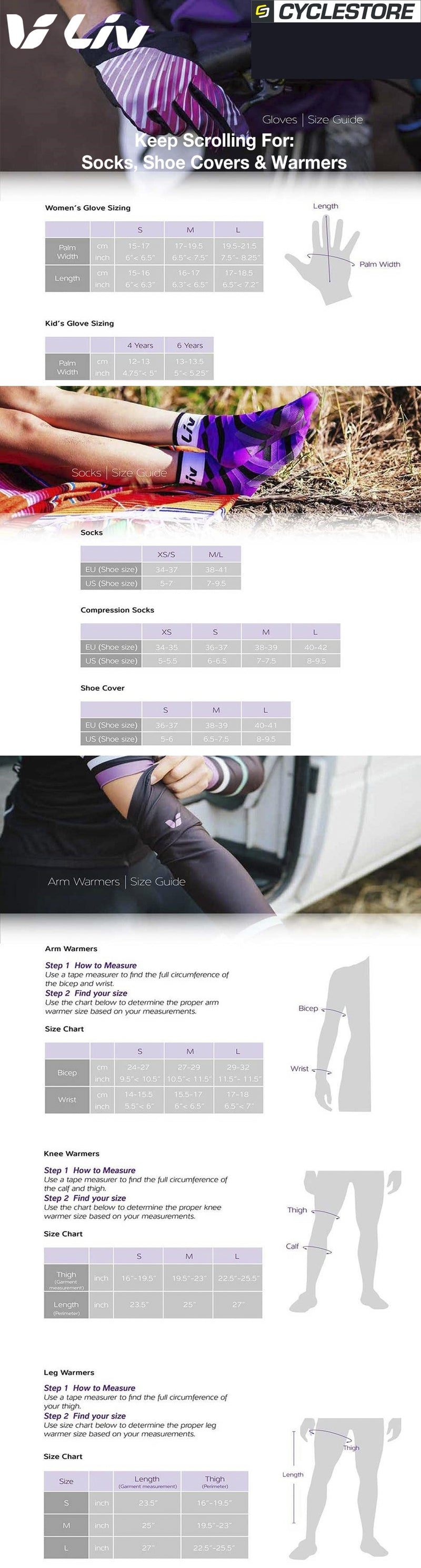 Giant Liv womens Glove sock warmers guide.jpg