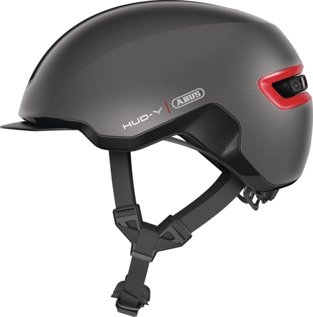 ABUS Hud-Y Cycling Helmet Titan / Small