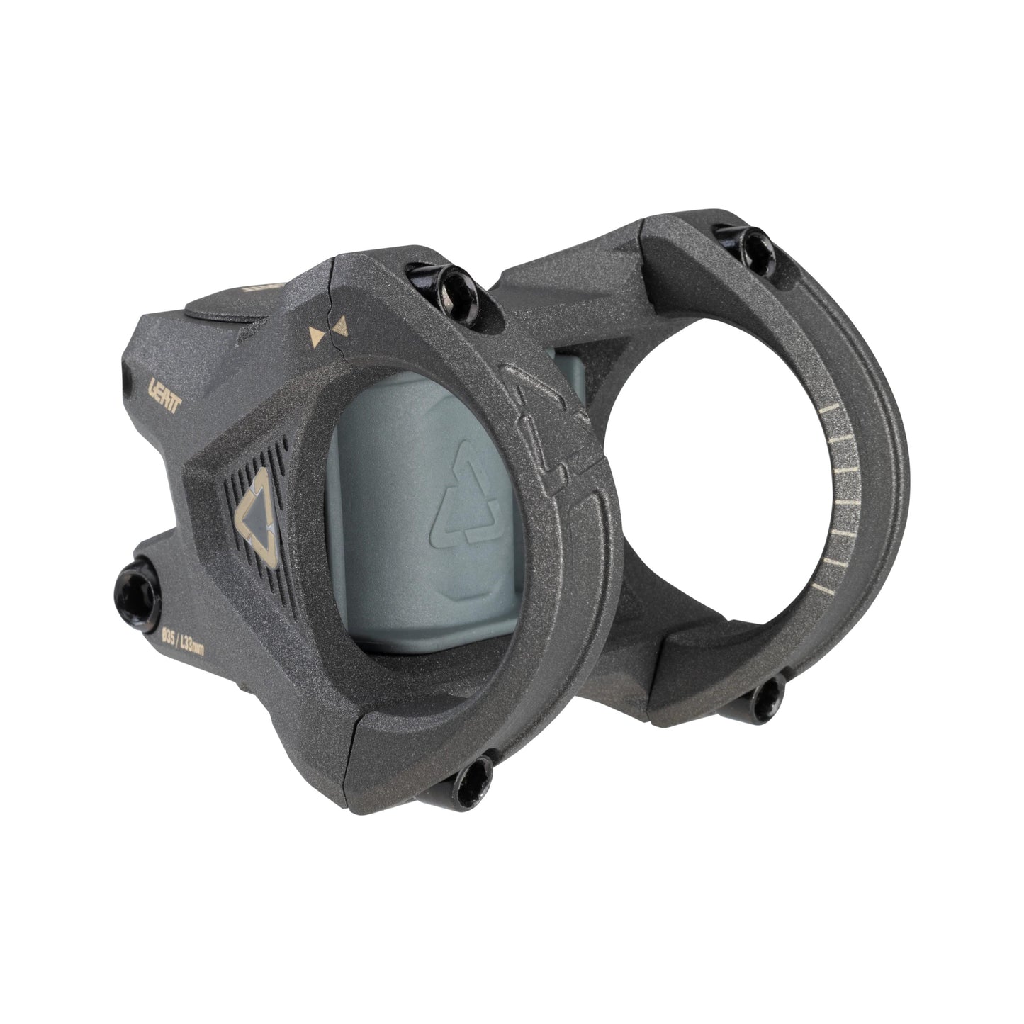 Leatt CeraMag Gravity 8.0 Stem 2025: CERAGREY