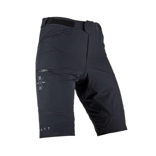 Leatt Trail 2.0 MTB Shorts 2025: BLACK