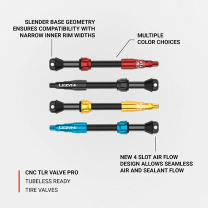 Lezyne - CNC TLR Valve PRO