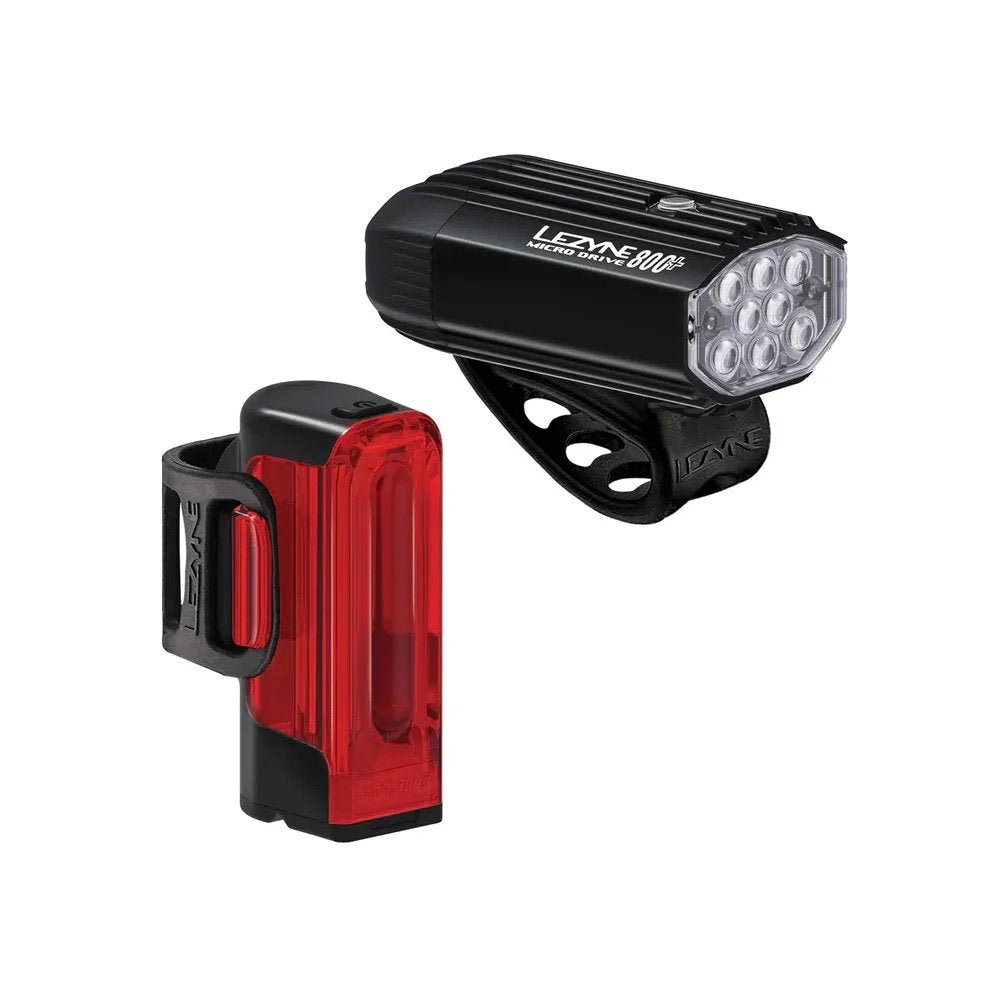 Lezyne - Micro Drive 800+ / Strip Drive 300+ Pair -