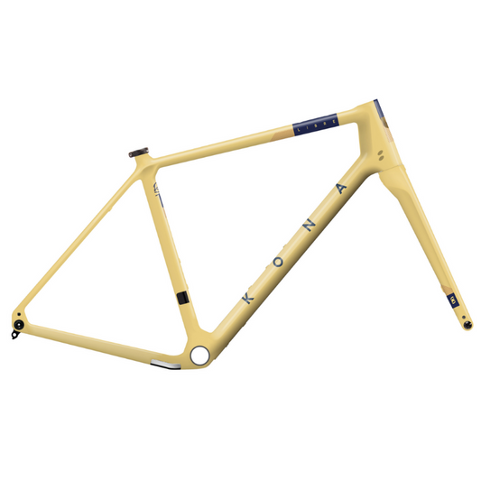 Kona Libre CR G2 Frameset - Road / Gravel - Yellow