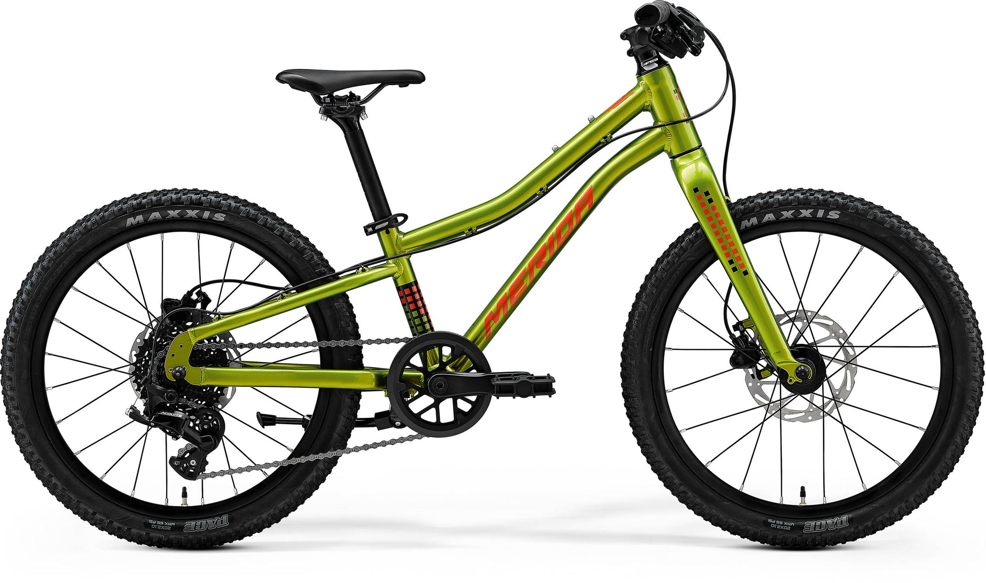 Merida Matts J.20+ - Fall Green (Red/Black) - MY26