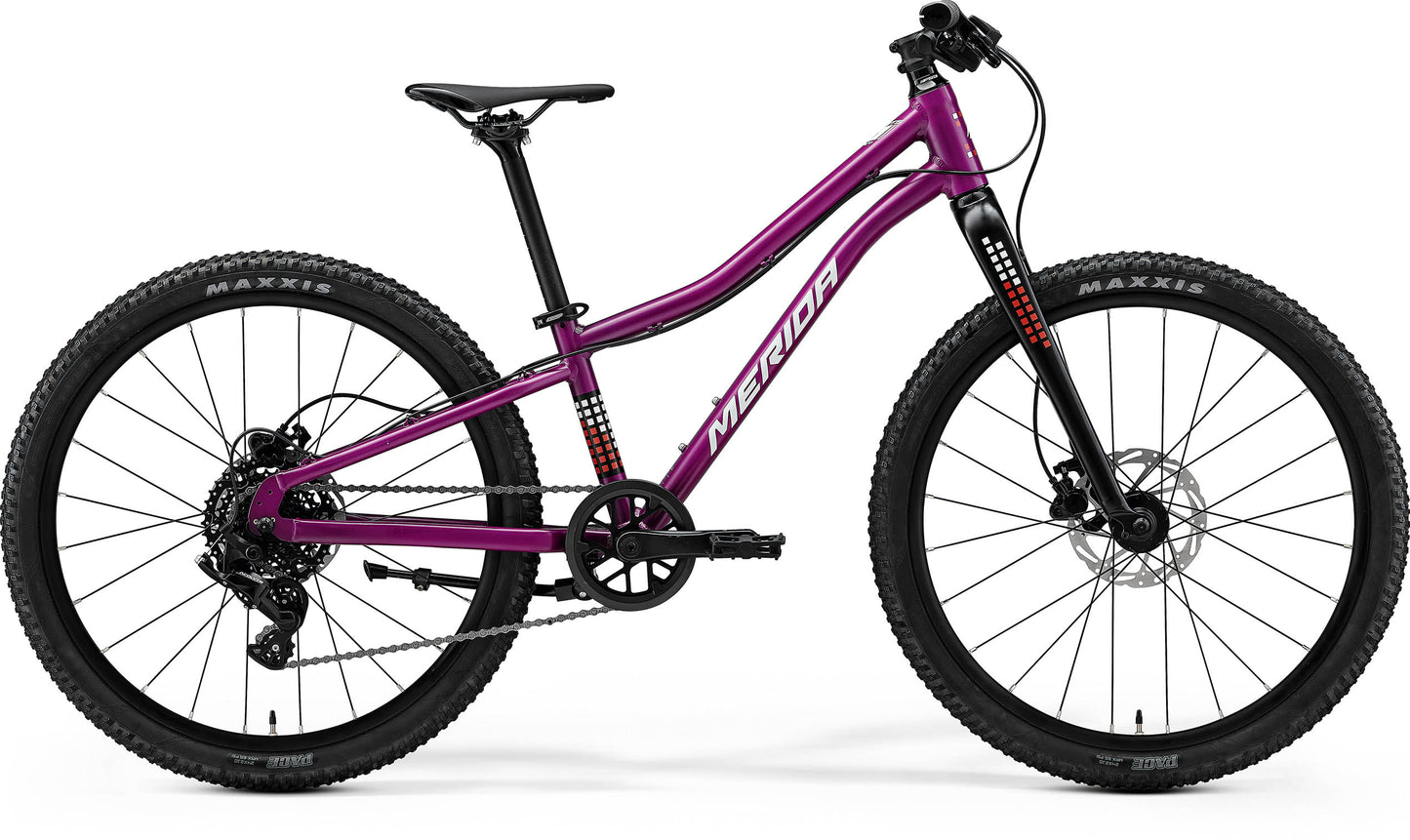 Merida Matts J.24+ - Silk Purple (Wht/Red/Blk) - MY26