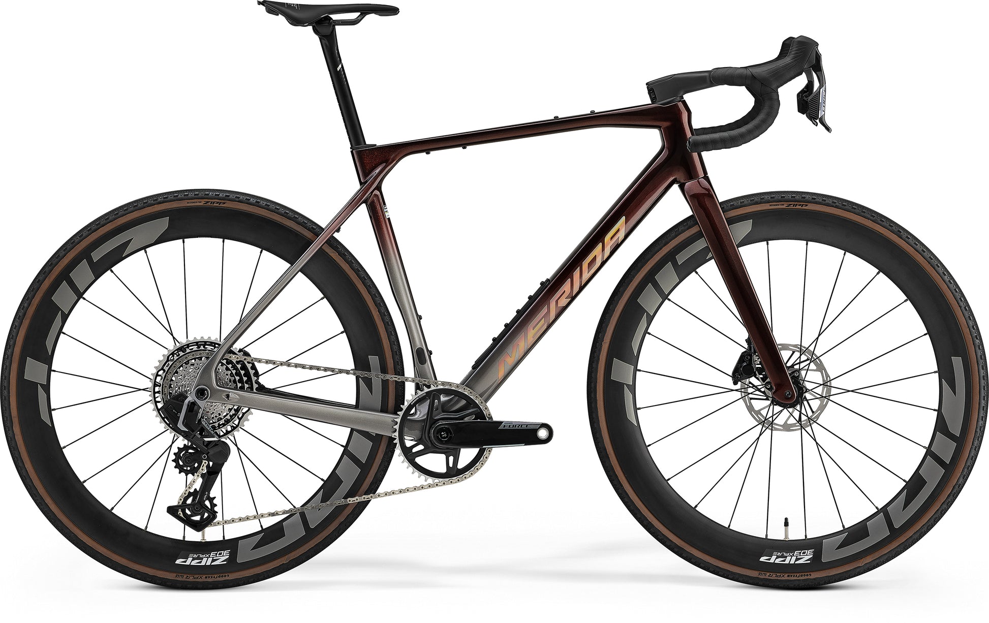 Merida Mission 9000 - Glossy Gunmetal Grey To Wildberry Fade - MY26