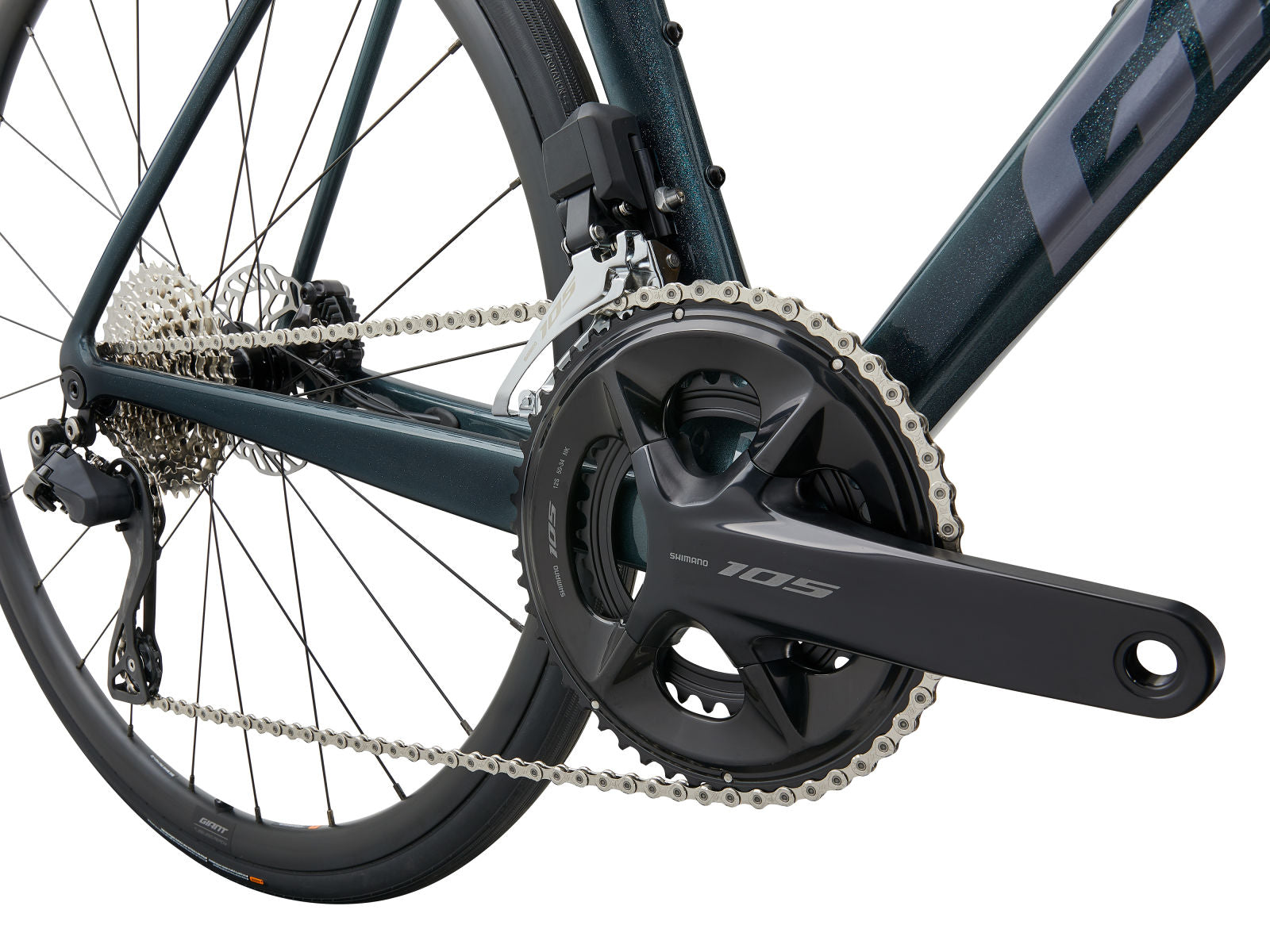 Giant TCR Advanced 1 - Asphalt Green