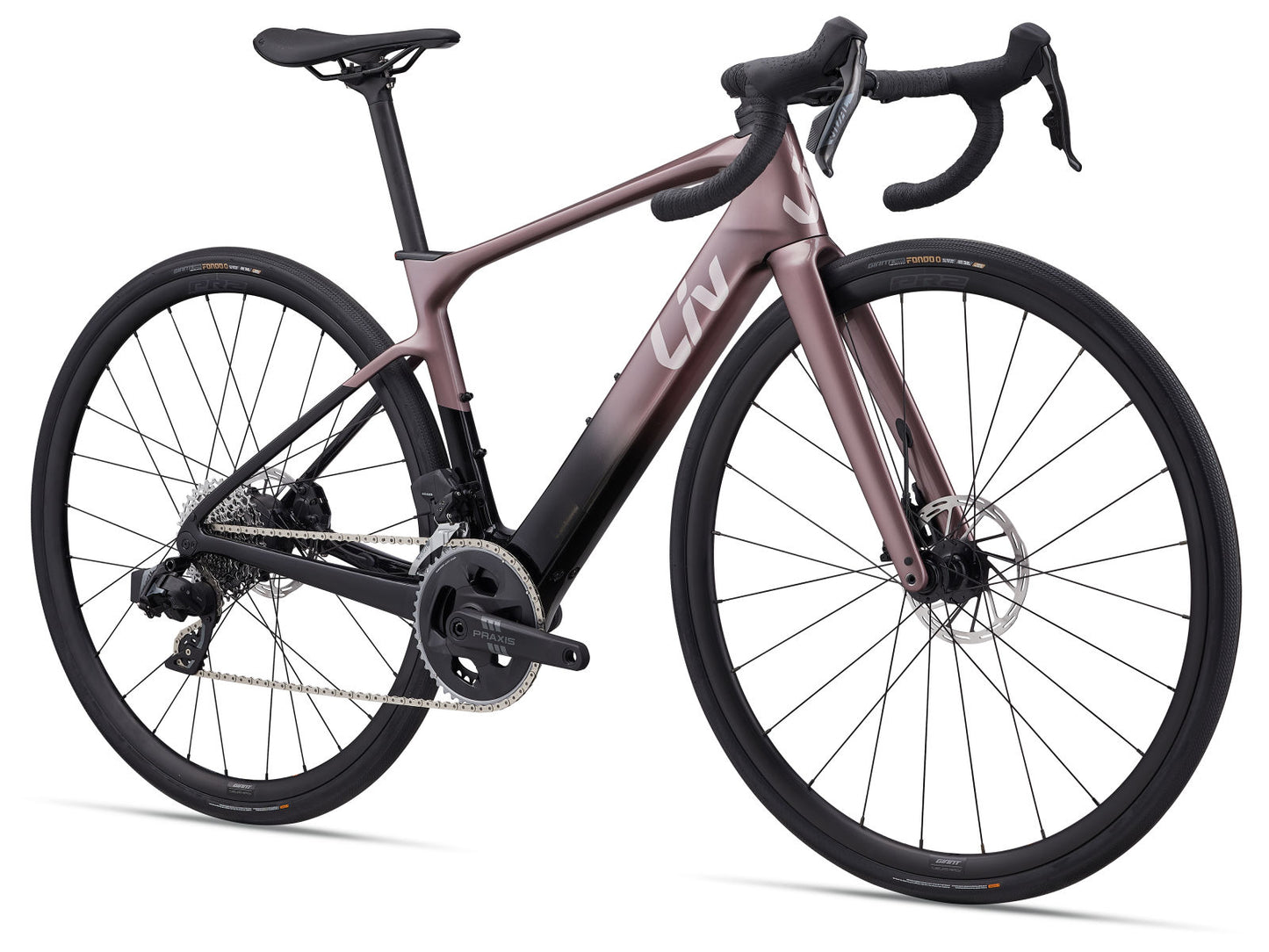 Liv Avail Advanced E+ Elite 2 - Iron Rouge/Carbon Smoke