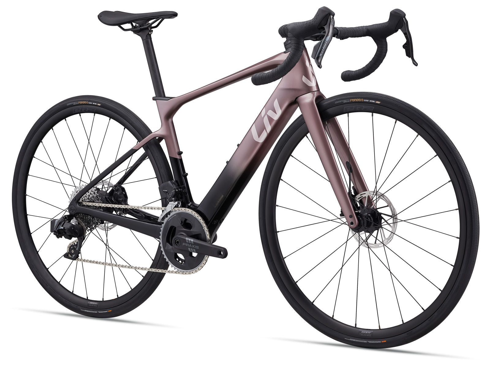 Liv Avail Advanced E+ Elite 2 - Iron Rouge/Carbon Smoke