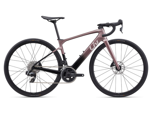 Liv Avail Advanced E+ Elite 2 - Iron Rouge/Carbon Smoke
