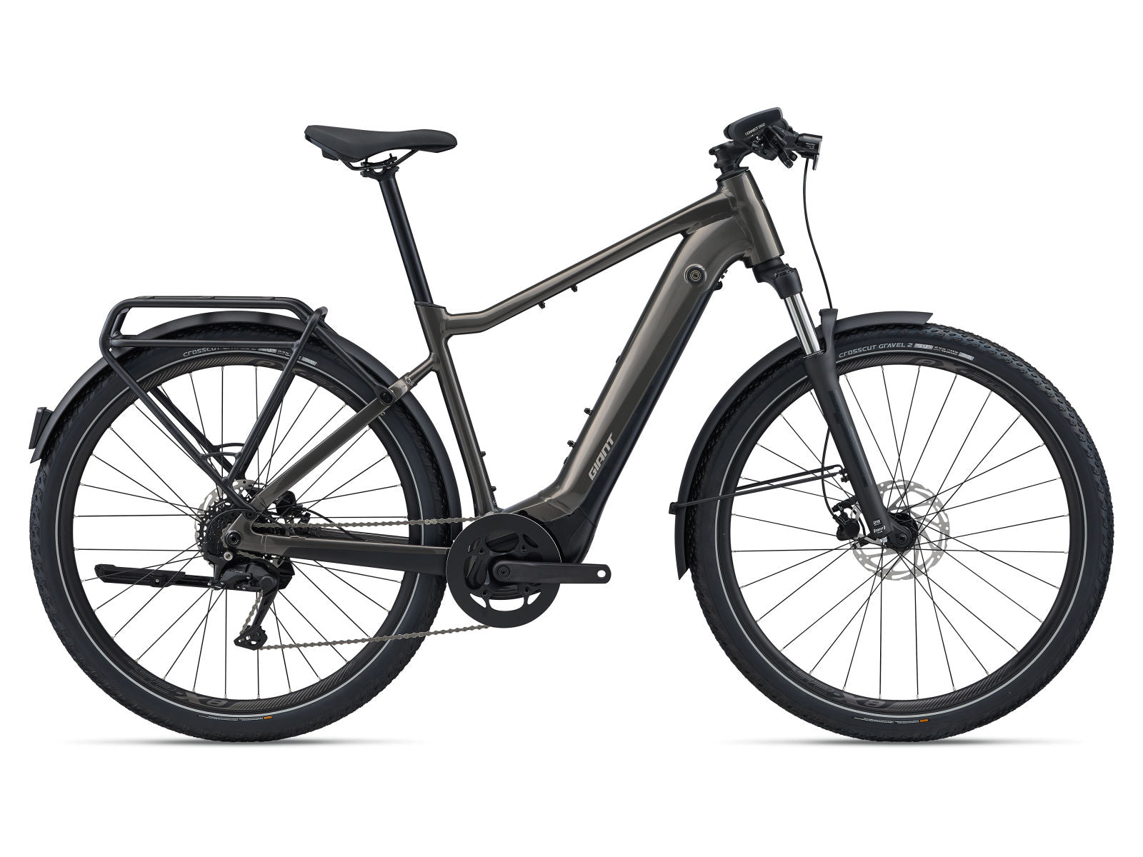 Giant Explore E+ 4 Hybrid Electric Bike 2026 Large - Stealth Chrome