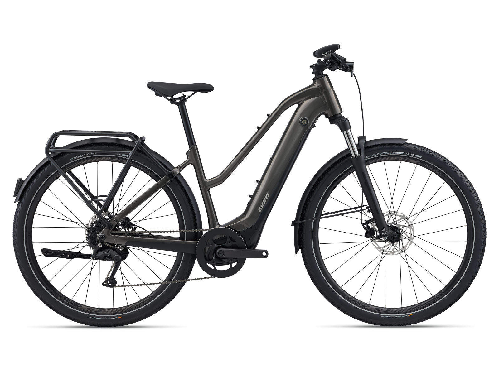 Giant Explore E+ 4 Stagger Hybrid Electric Bike 2026 Medium - Stealth Chrome