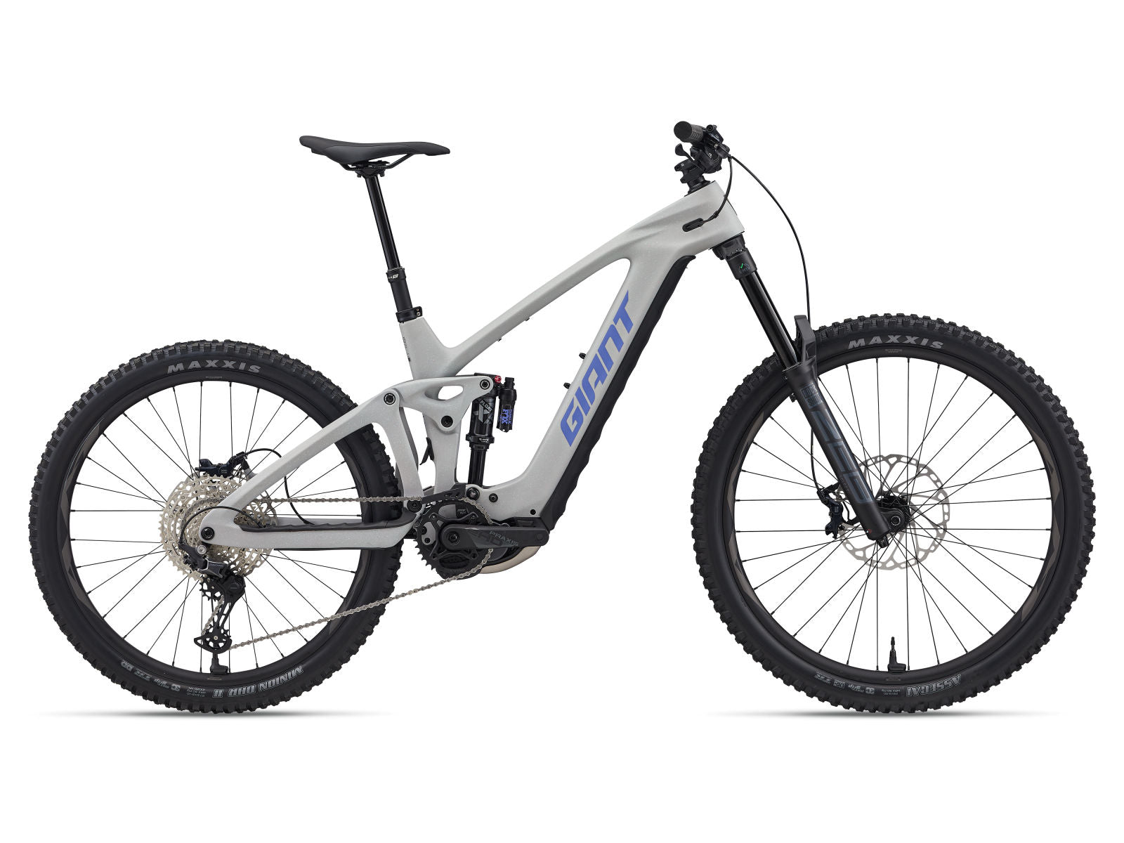 Giant Reign Advanced E+ 2 Carbon Mullet Electric Mountain Bike 2026 Large - Moon Dust
