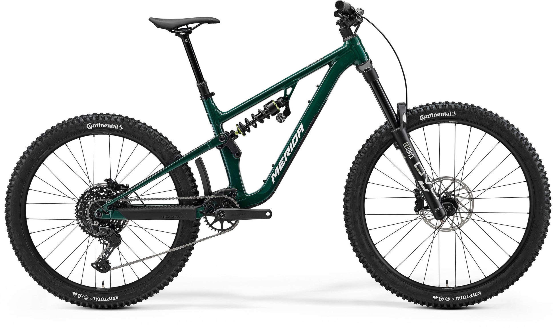 Merida One-Sixty FR 400 - Deep Forest Green (White) - MY26
