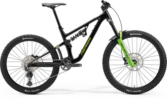 Merida One-Sixty FR 600 - Black/Grey/Green - MY24