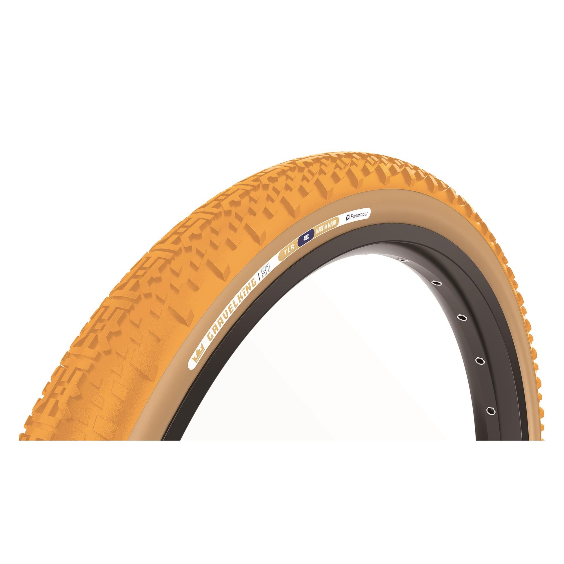 Panaracer GravelKing X1 Colour Edition 2025 TLR Gravel Tyre: HONEY BUTTER/B