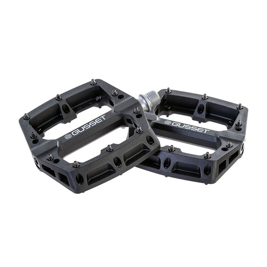 Gusset Components Slim Jim Nylon Pedals - Black