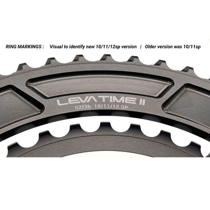 Praxis Works Praxis - CR - 160/104 BCD X-RINGS 52/36 2 Tone