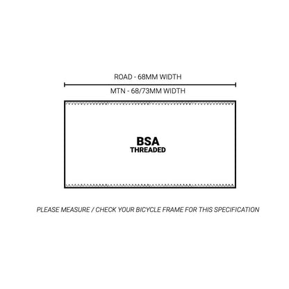 Praxis Works Praxis - BB M30 THRU - BSA 68mm - Ceramic