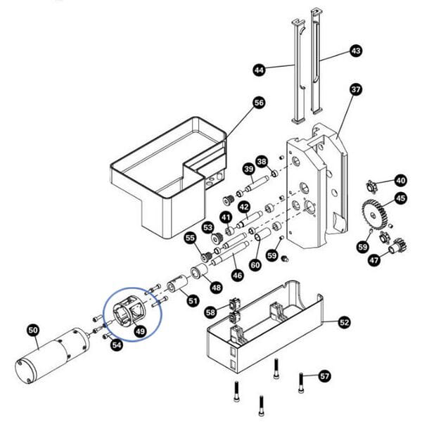Park Tool 2134 - Motor Mount - PRS-33/PRS-33.2