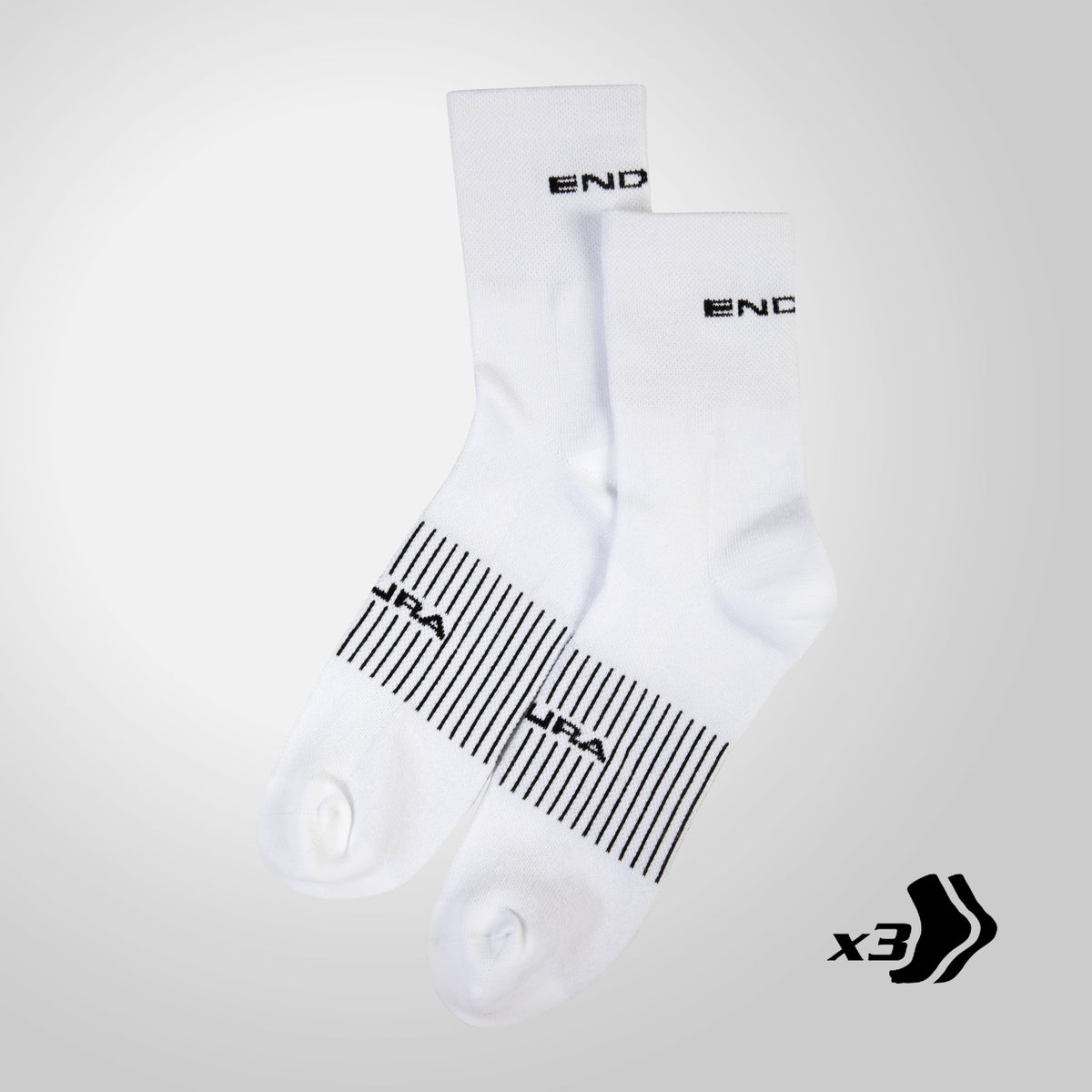 Endura Coolmax® Race  3-P Sock — view 3