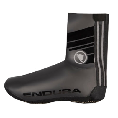 Endura Road Overshoe: HiVizYellow - S