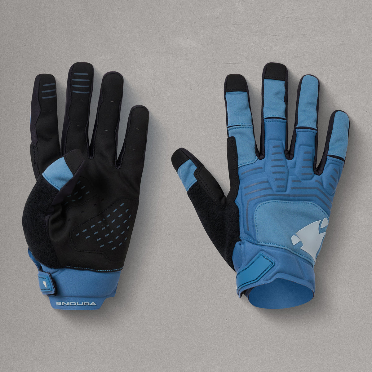 Endura SINGLETRACK WINDPROOF GLOVE - Blue