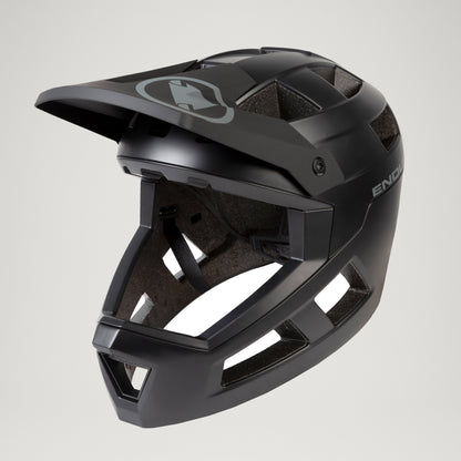 Endura SingleTrack Full Face Helmet - Black