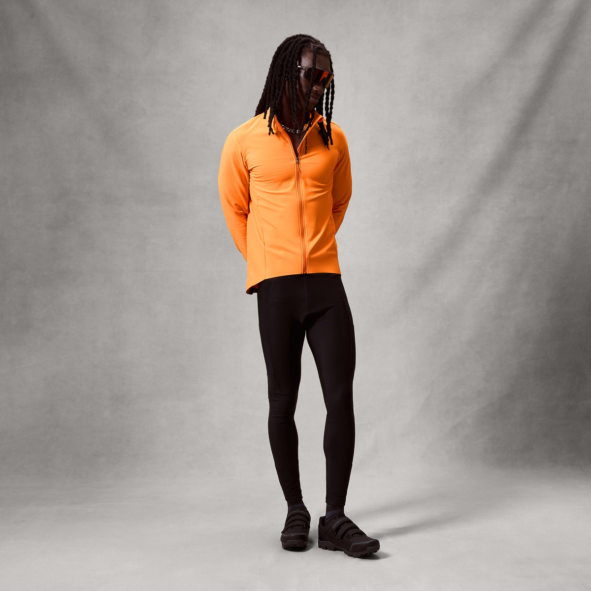 Endura MEN'S LOOP RIDE LONG SLEEVE JERSEY - Orange