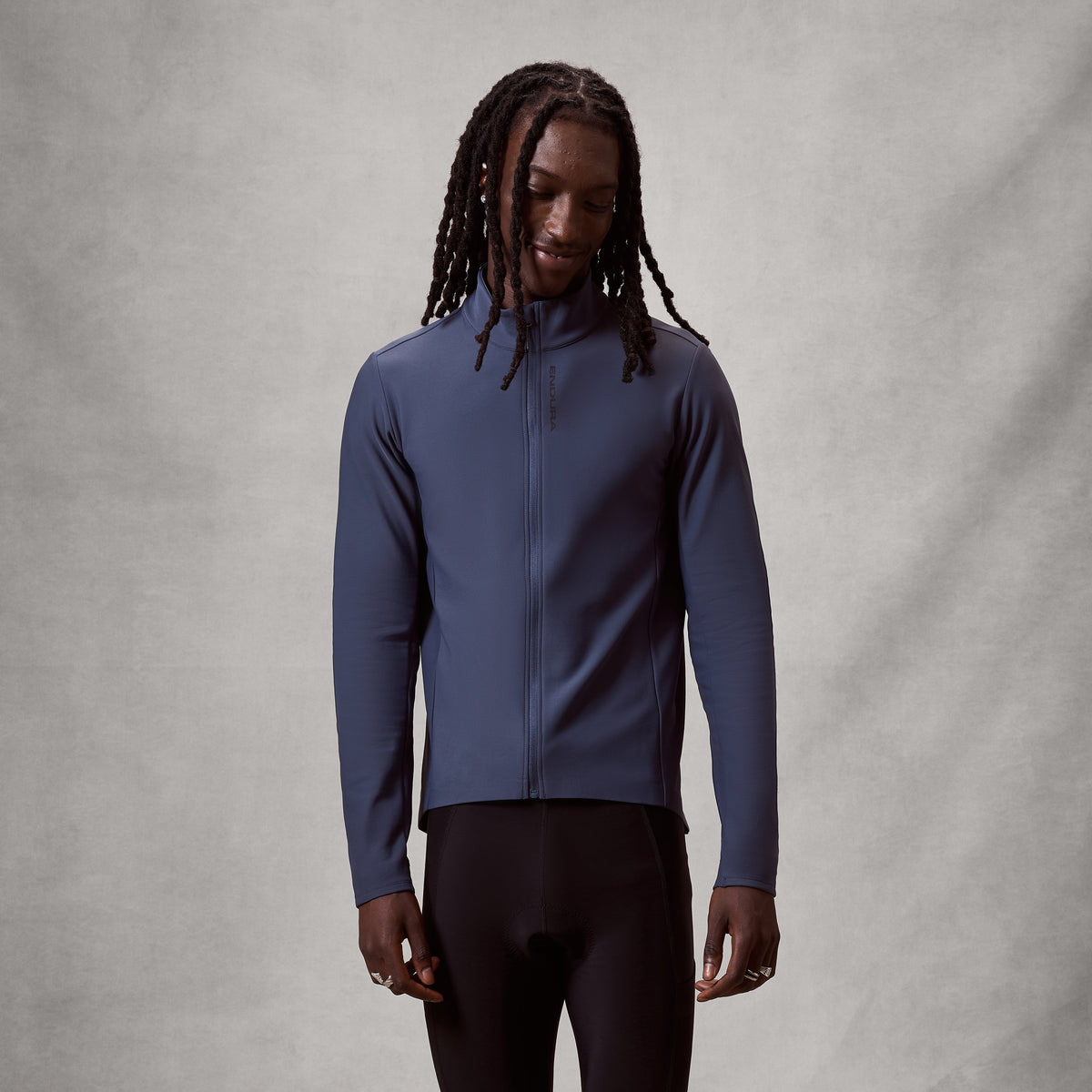 Endura MEN'S LOOP RIDE LONG SLEEVE JERSEY - Grey