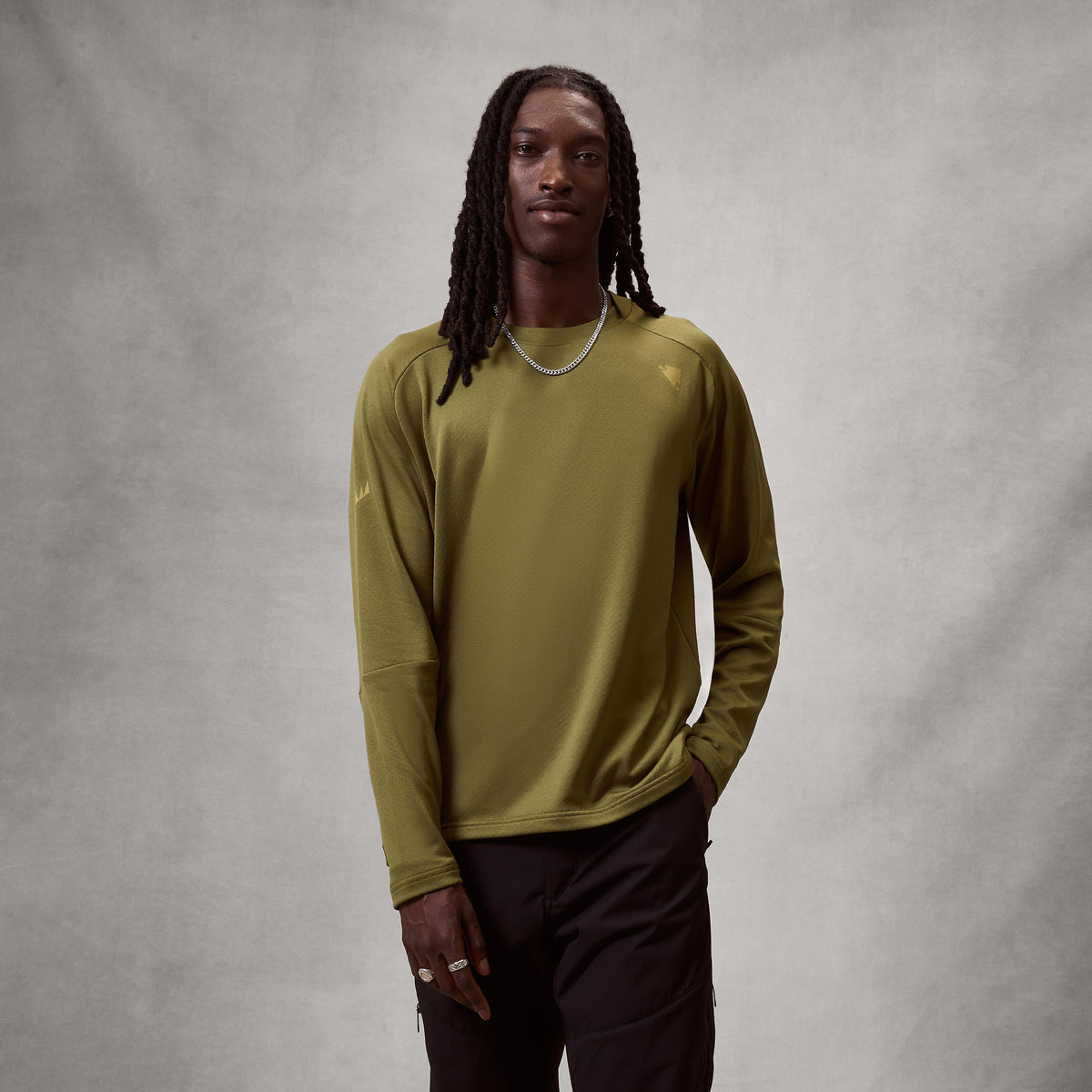Endura MEN'S ALLTRACK ROUT FLEECE - Green