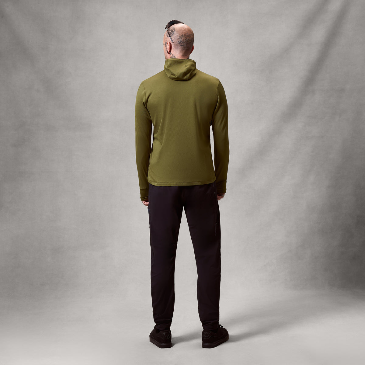 Endura MEN'S ALLTRACK ROUT SCUBA HOODIE FLEECE - Green